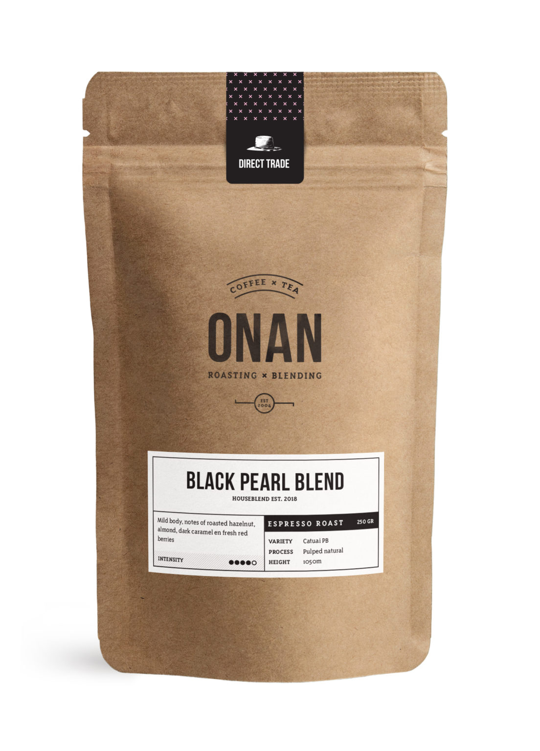Black Pearl Espresso Onan Coffee & Tea