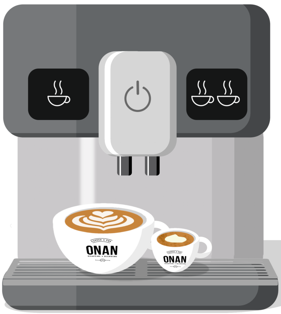 automatic coffeemachine beans