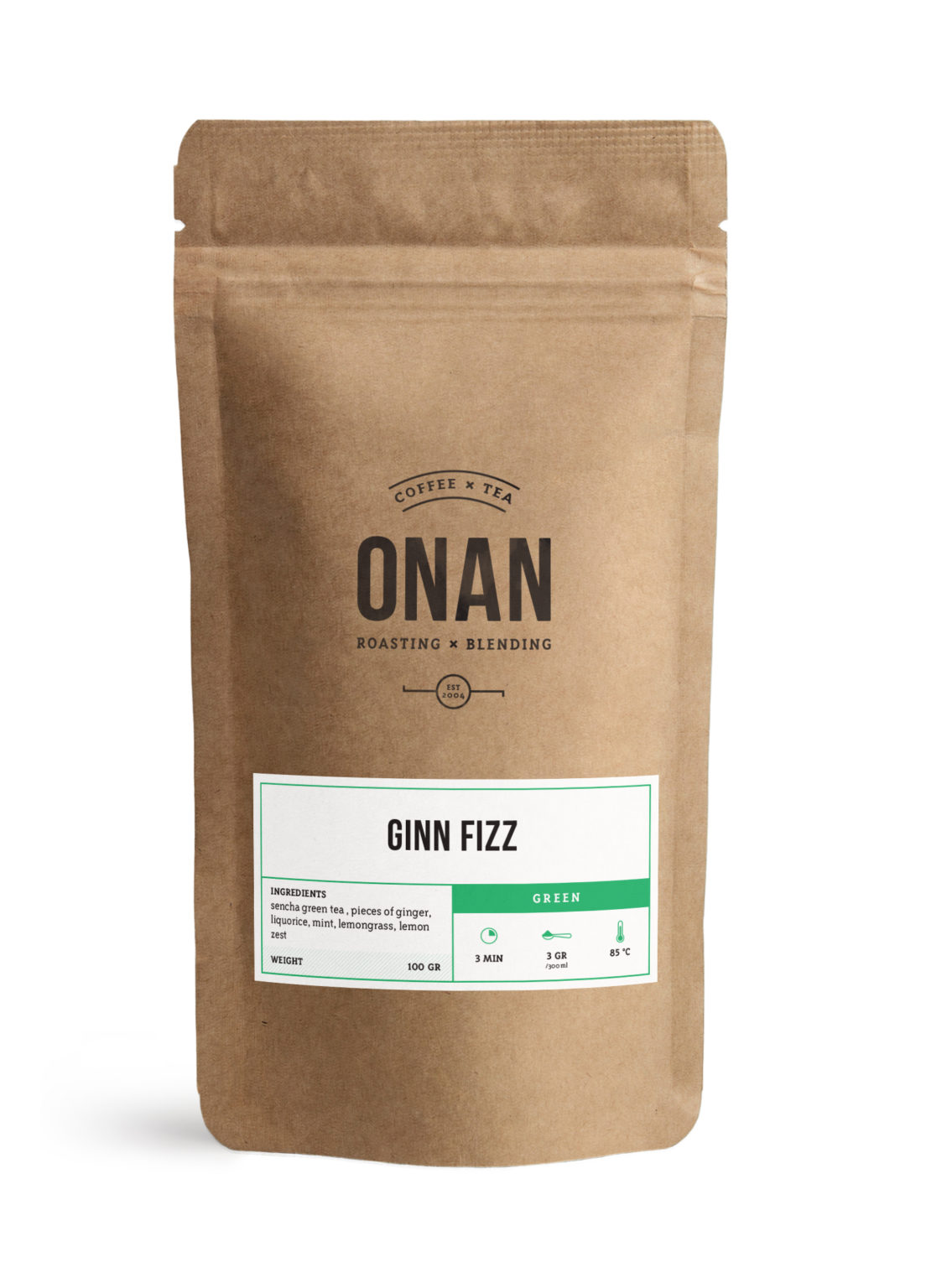 Ginn Fizz – Onan Coffee & Tea