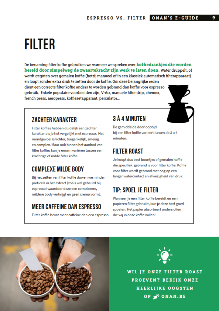 E-guide: filterkoffie