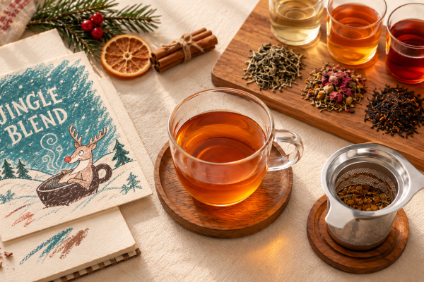 Gezellige Jingle Blend-theetafel